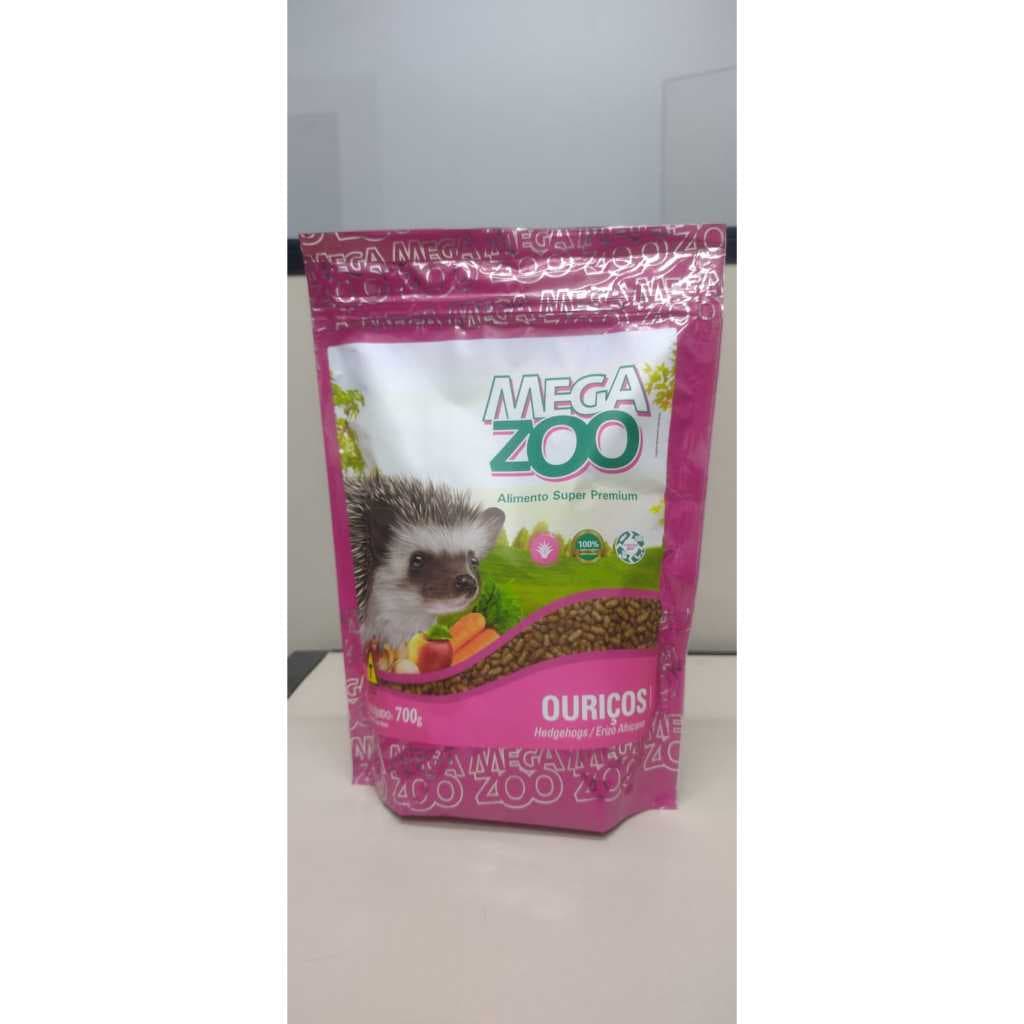 Ração Megazoo Extrusada Ouriços / Hedgehogs 700g