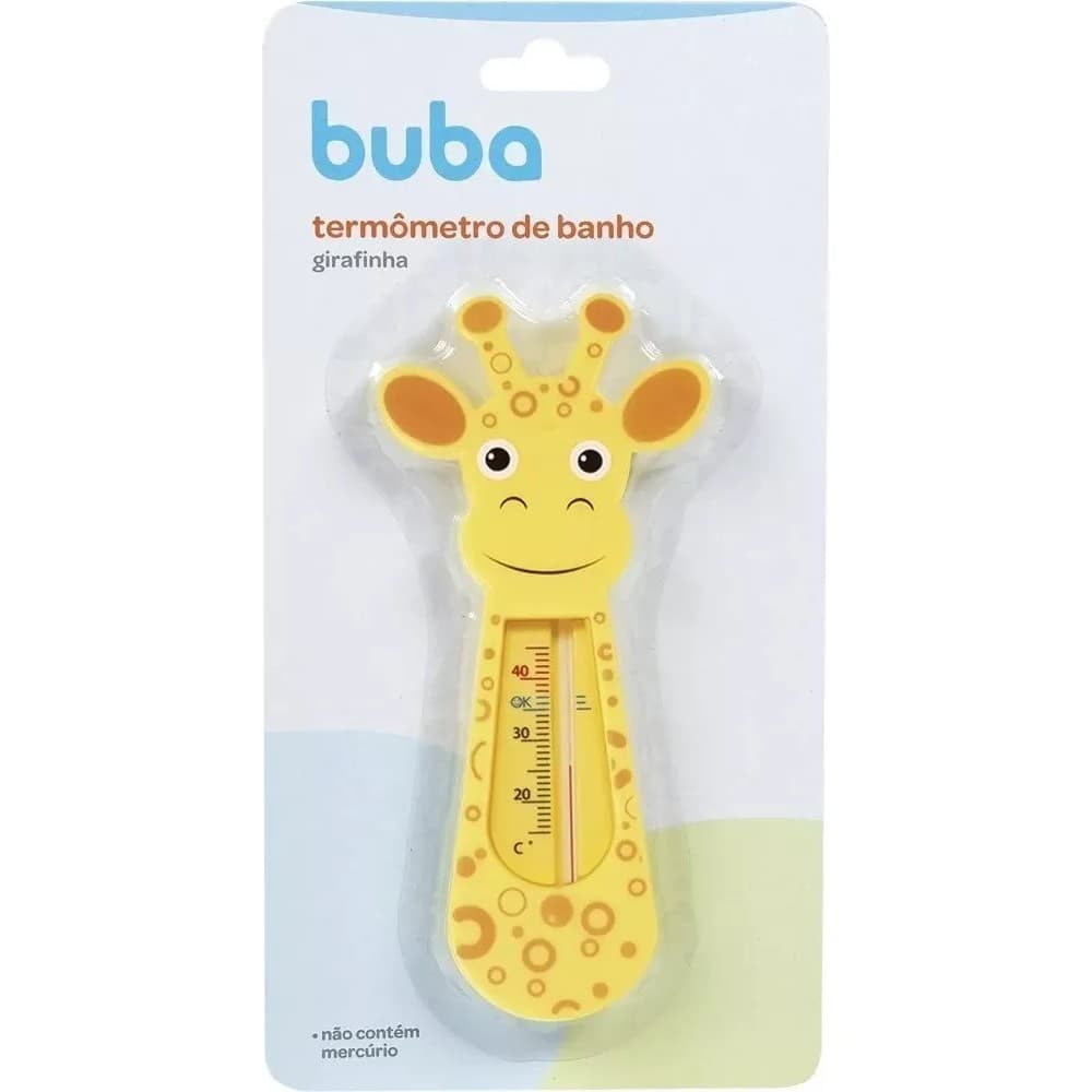 Termômetro De Banheira Para Banho Bebê - Buba Cor Girafa