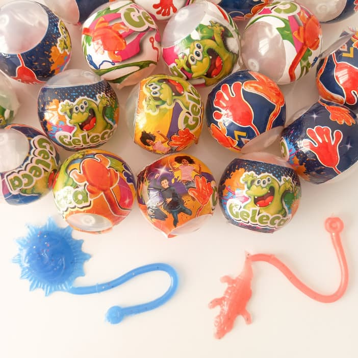 10/20/30/40 Cápsula com Geleca Gruda Sortidos Envelopadas Infantil para festas/ Brinde/ Lembrancinha