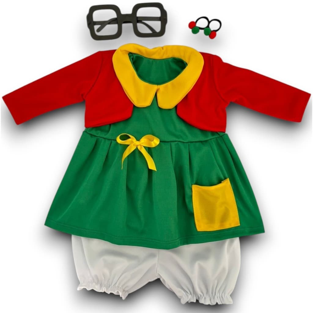 Fantasia Chiquinha Infantil (Chaves)