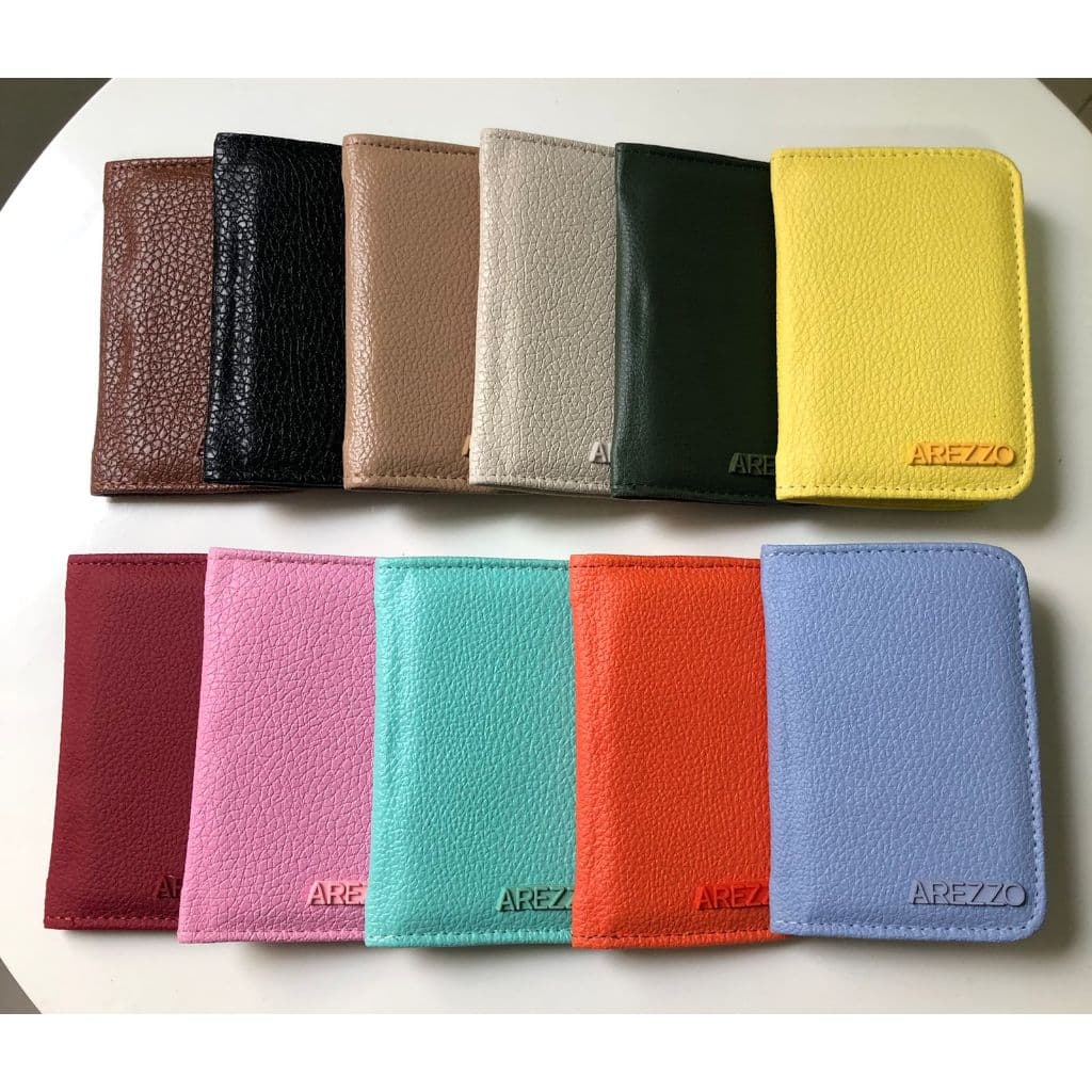 Porta Cartão carteira slim feminina fina CNH minimalista compacta