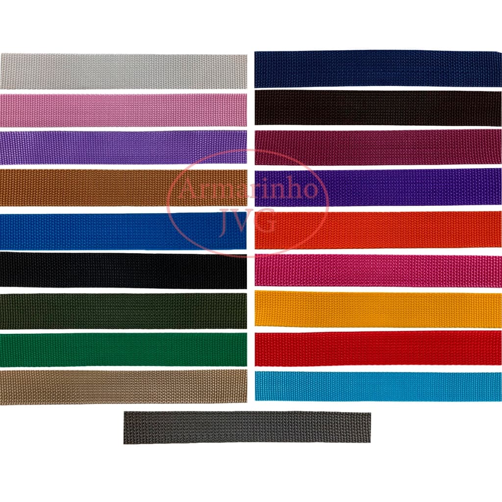 10m Fita CA 30mm (3 cm) cadarço Alça 100% Polipropileno Bolsas Mochilas Necessaire Artigos Costura