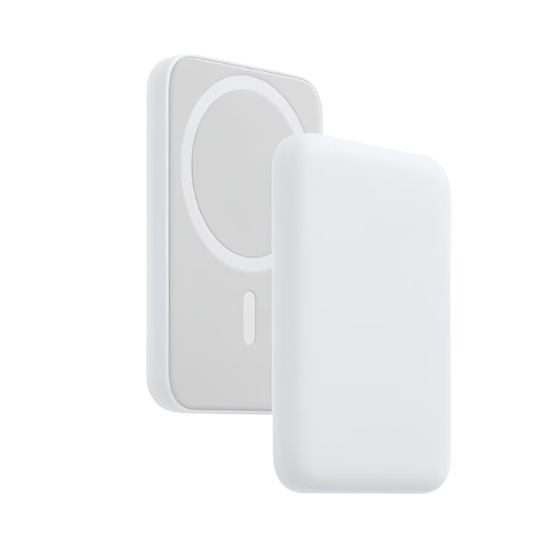 Carregador Portátil 5000Mah Sem fio Para iPhone Indução Magsafe Bateria Carga