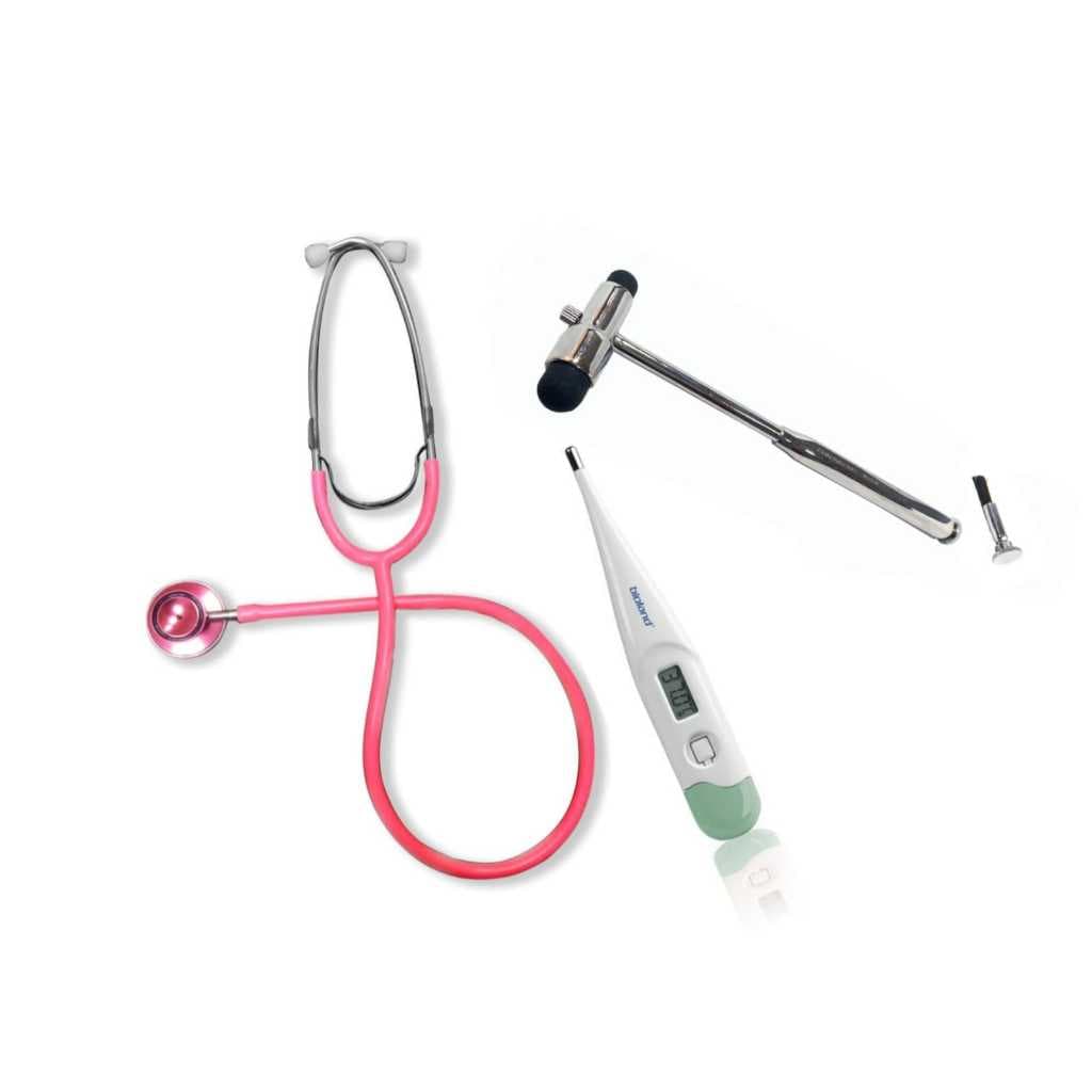 Kit Para Medicina Veterinária Com Estetoscópio
