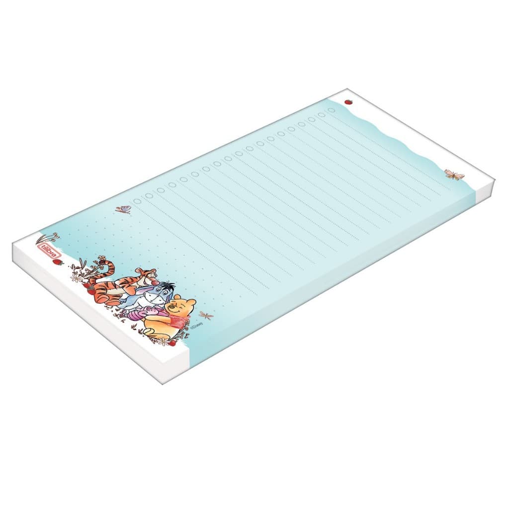 Tilembrete Decorado Pooh 82x209mm 50 Folhas - Tilibra