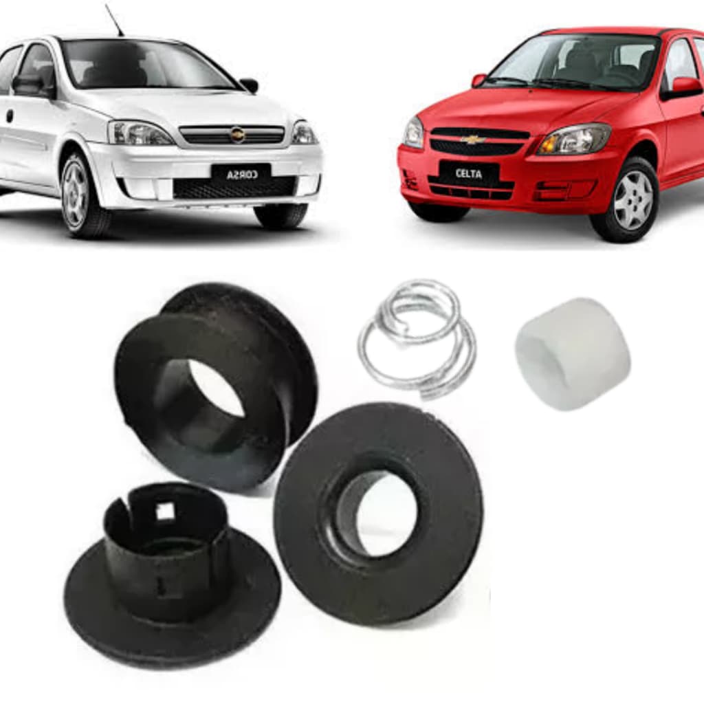Kit Reparo Bucha Cabo Engate Marcha Celta Classic Prisma Montana Astra Agile Vectra Prisma