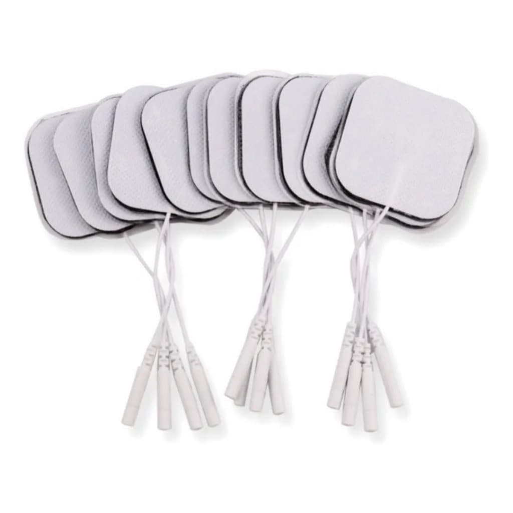 Eletrodo Adesivo 5x5 cm Fisioterapia Tens/fes reutilizavel massagem musculo