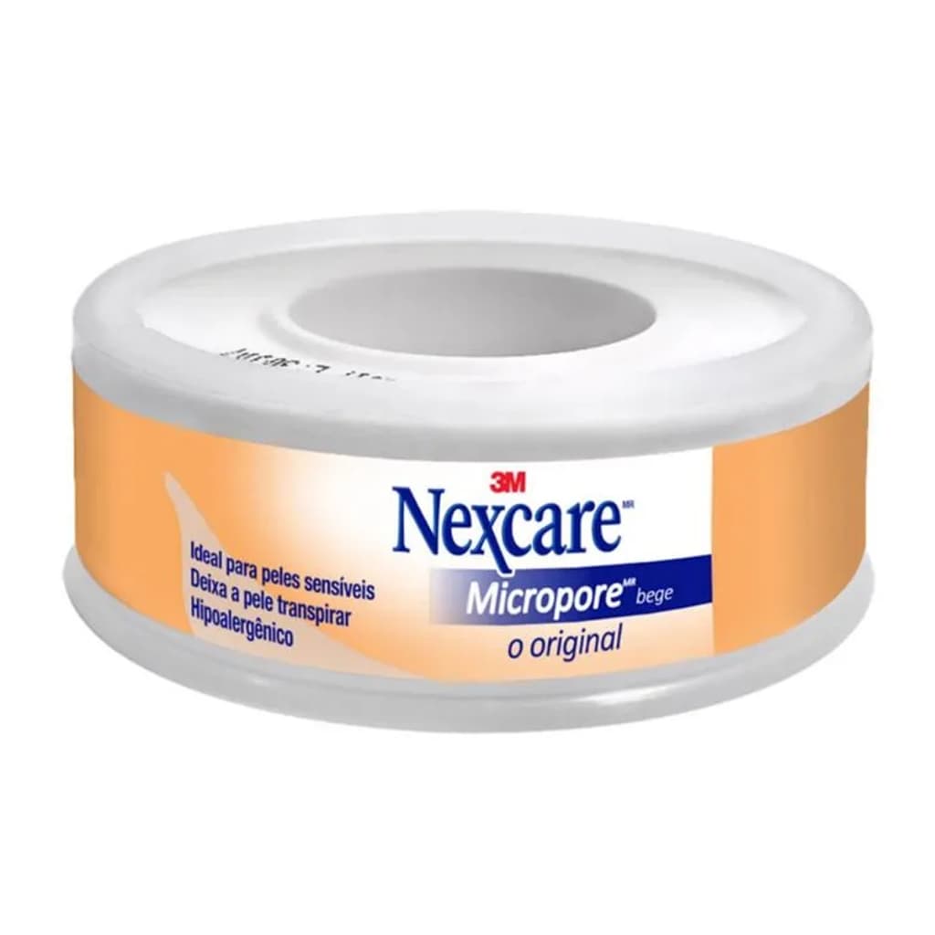 Esparadrapo Micropore Bege 12mm X 4,5M Nexcare