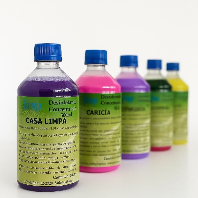 DESINFETANTE CONCENTRADO 500ML FAZ 25L  FRAGRÂNCIA PROMOCIONAL (UMA UNIDADE)