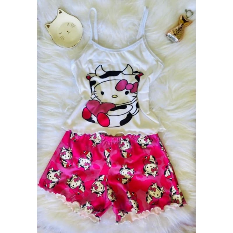 kit 10 Pijamas Baby doll INFANTIL suede Virgínia ondinha