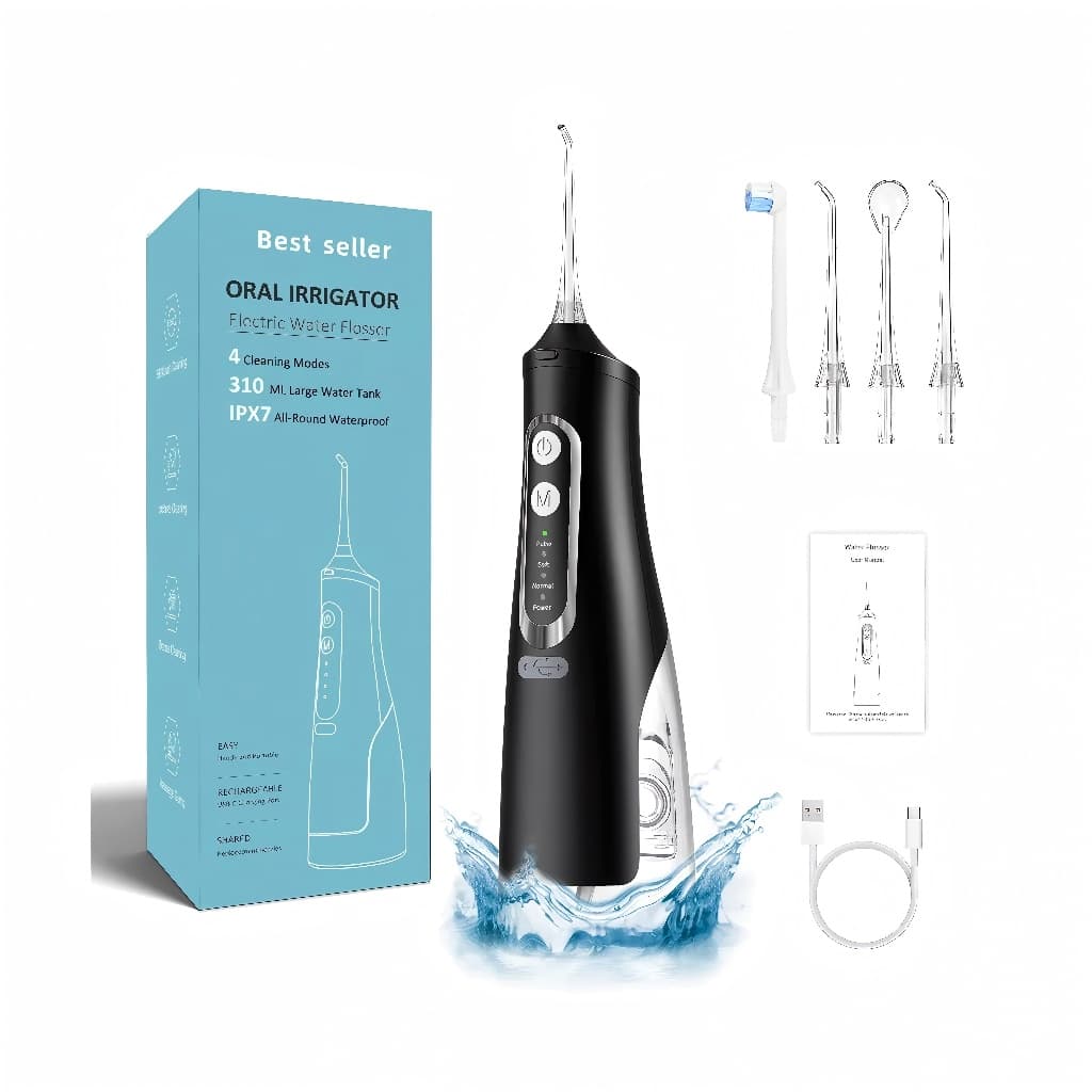 lrrigador Oral lPX7 Portátil Jato Forte Limpeza Oral Com 4 Modos Irrigador Oral Multilaser Higiene Bucal Escova De Dente
