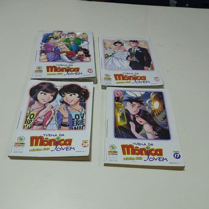 Kit Mônica  Jovem Encadernadas c/4 volumes