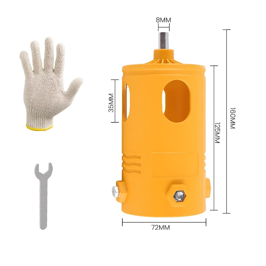 Debulhador de Milho, Descascador e Desgranador de Milho.Adaptador para Furadeira Parafusadeira