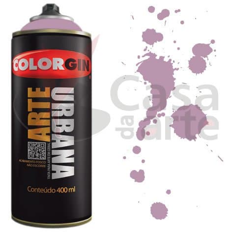 Tinta Spray Arte Urbana Colorgin 400ml 938 Violeta Essência