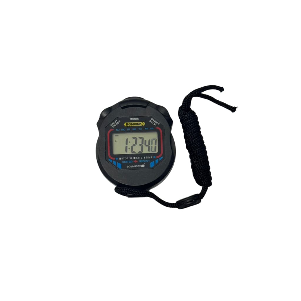 Cronômetro Digital Com Corda À prova d'água Esportivo Profissional Multiuso
