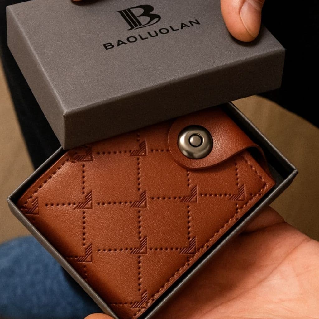 Carteira Masculina Porta Moedas Cartões Pratica Para O Seu Dia a Dia Viagens Passeio Trabalho Moderna  Slim  Alto Padrão