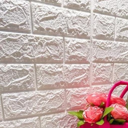 Placas 3D Autocolante Tijolinho Decoração 70X38 cm - ENVIO FULL