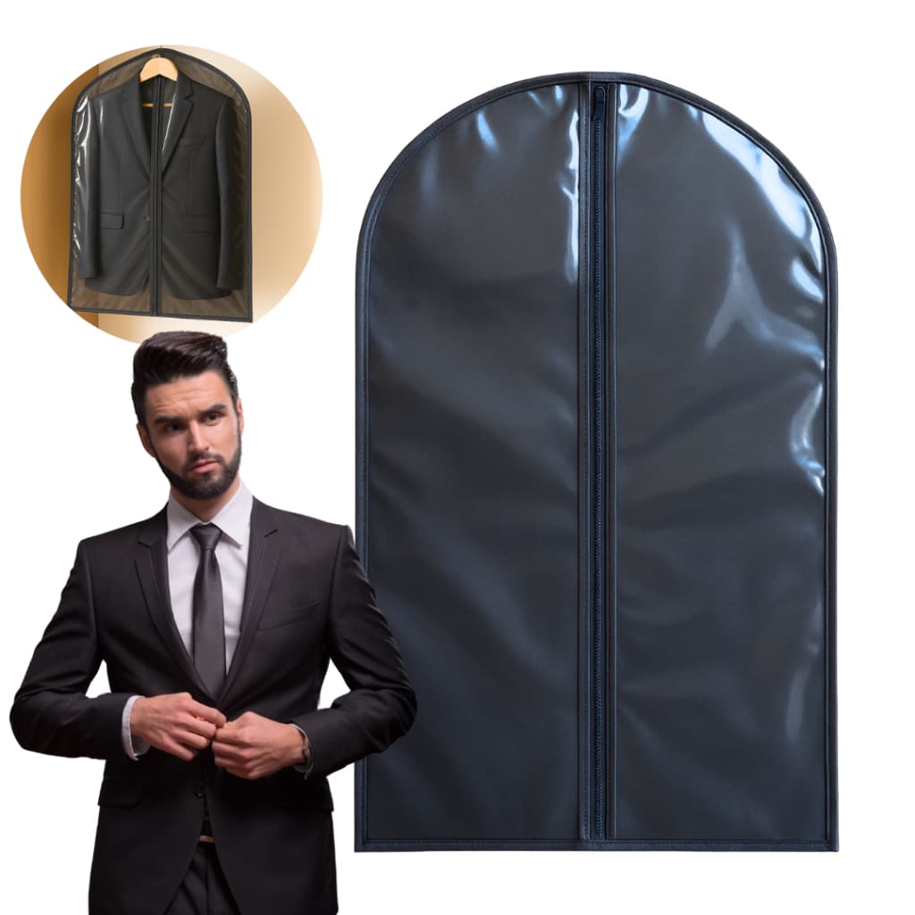 Kit 2 Capa Porta Terno P/ Uniformes Fardas Gandóla E Camisa