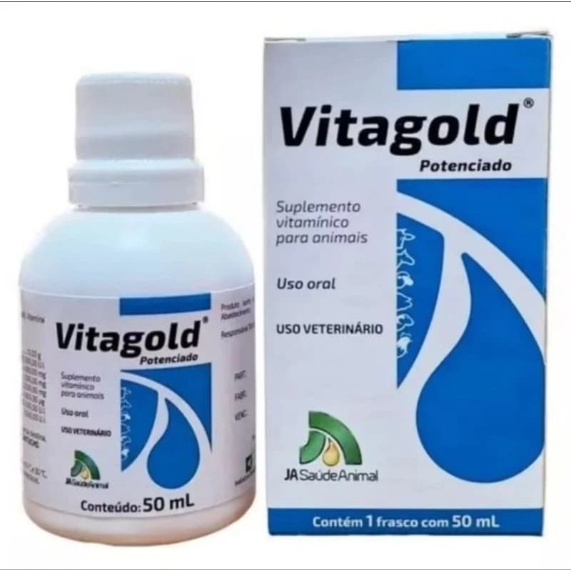 Vitagold Potenciado 50ML JAsaudeanimal