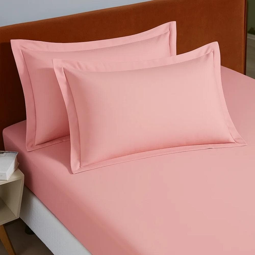 Kit 02 Fronhas Aba Americana de travesseiro 100% algodão cama quarto casal queen solteiro