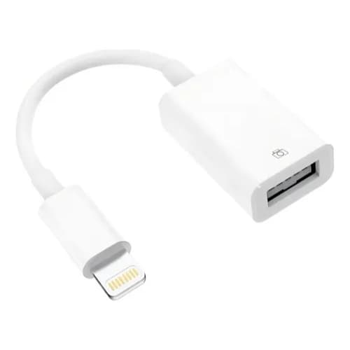 Cabo da It Blue OTG com entrada USB para Lightning | LE-0158 | Compatível com iPhone 7 ao 14 Pro Max