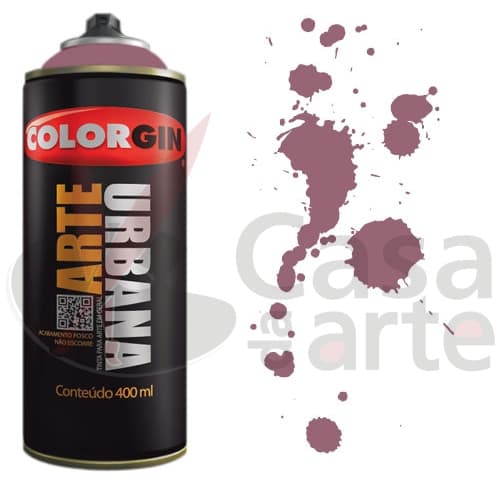 Tinta Spray Arte Urbana Colorgin 400ml 903 Roxo