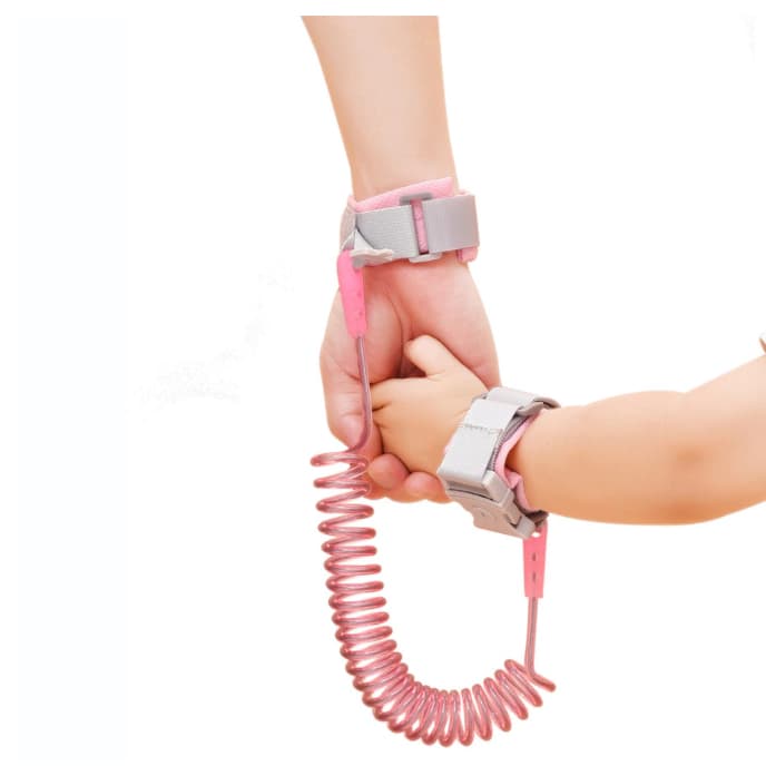 Pulseira de Segurança Infantil com Cordão Guia Anti-Perda para Criança e Bebê até 10 Anos