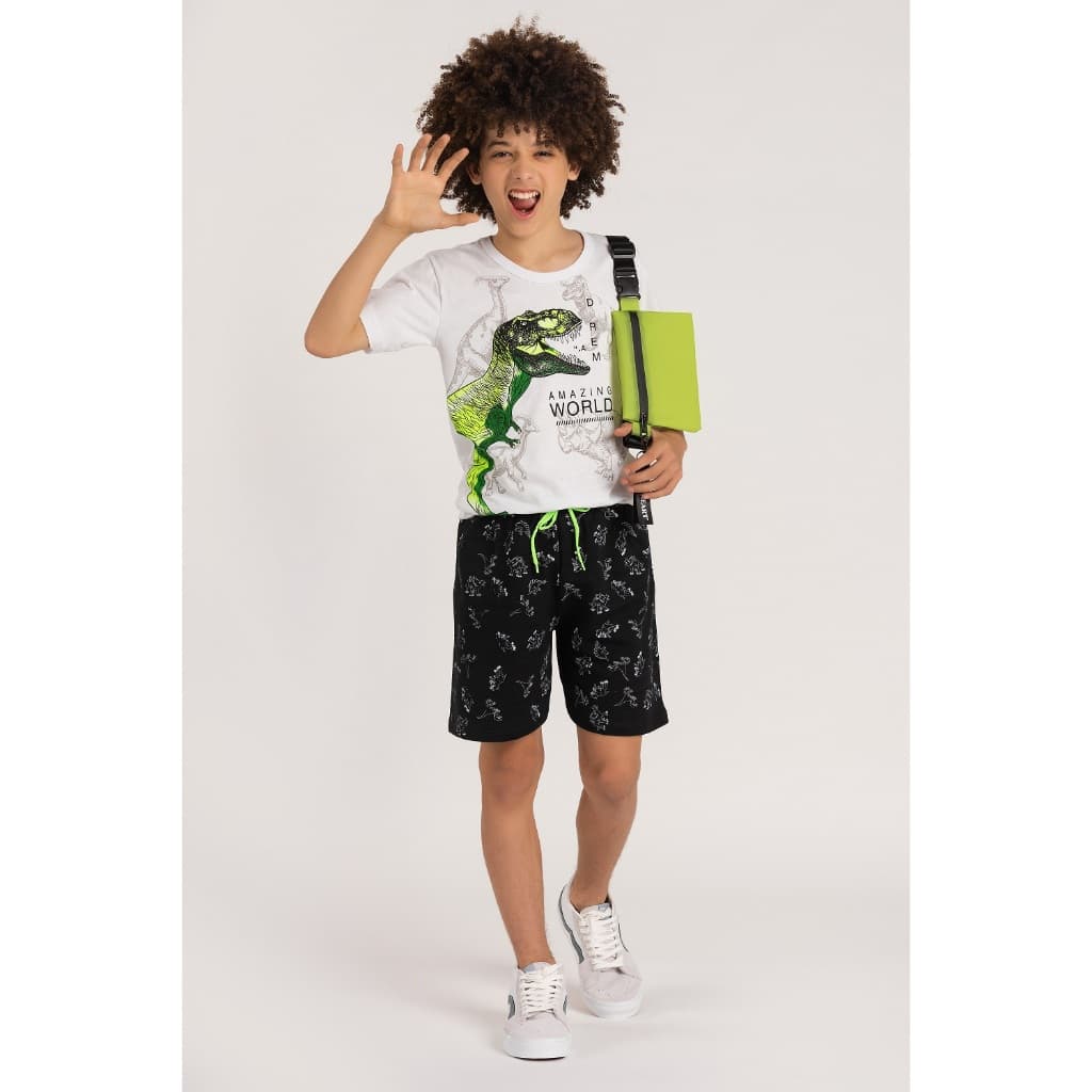 Conjunto Infantil e Juvenil Menino Masculino 2 ao 14 - Pronta Entrega