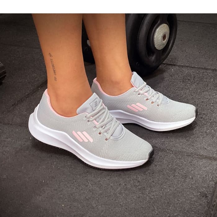 Tênis O2X Feminino Corrida & Academia – Leveza e Estilo em Promoção!