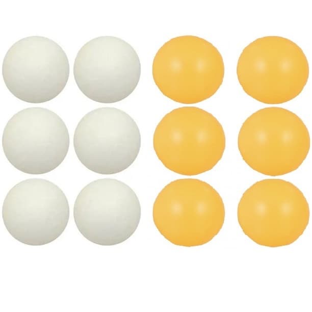 Kit Com 12 Bolas Bolinhas De Ping Pong - Tênis De Mesa