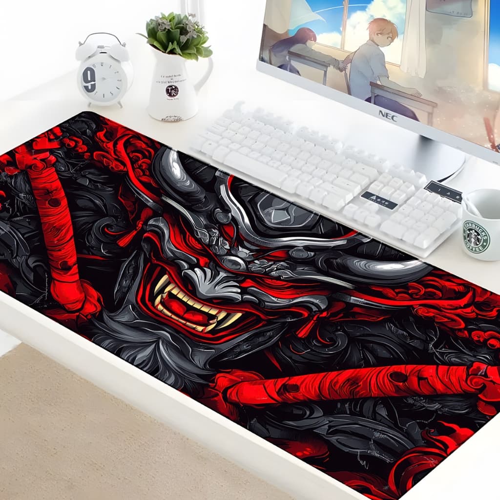 Mouse Pad Gamer Orientais PC Vários Modelos Populares Borda Costurada DiversosTamanhos