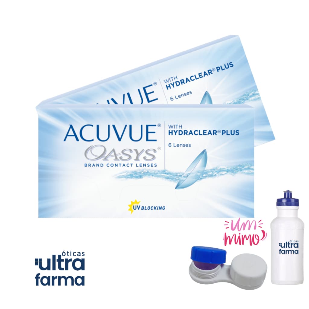 Lente de Contato Acuvue Oasys Com Grau