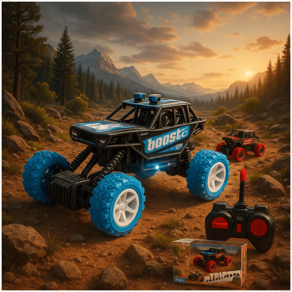 Carrinho Controle Remoto RC Buggy Monster Truck Jeep Carinho Brinquedos de menino jipe de off road