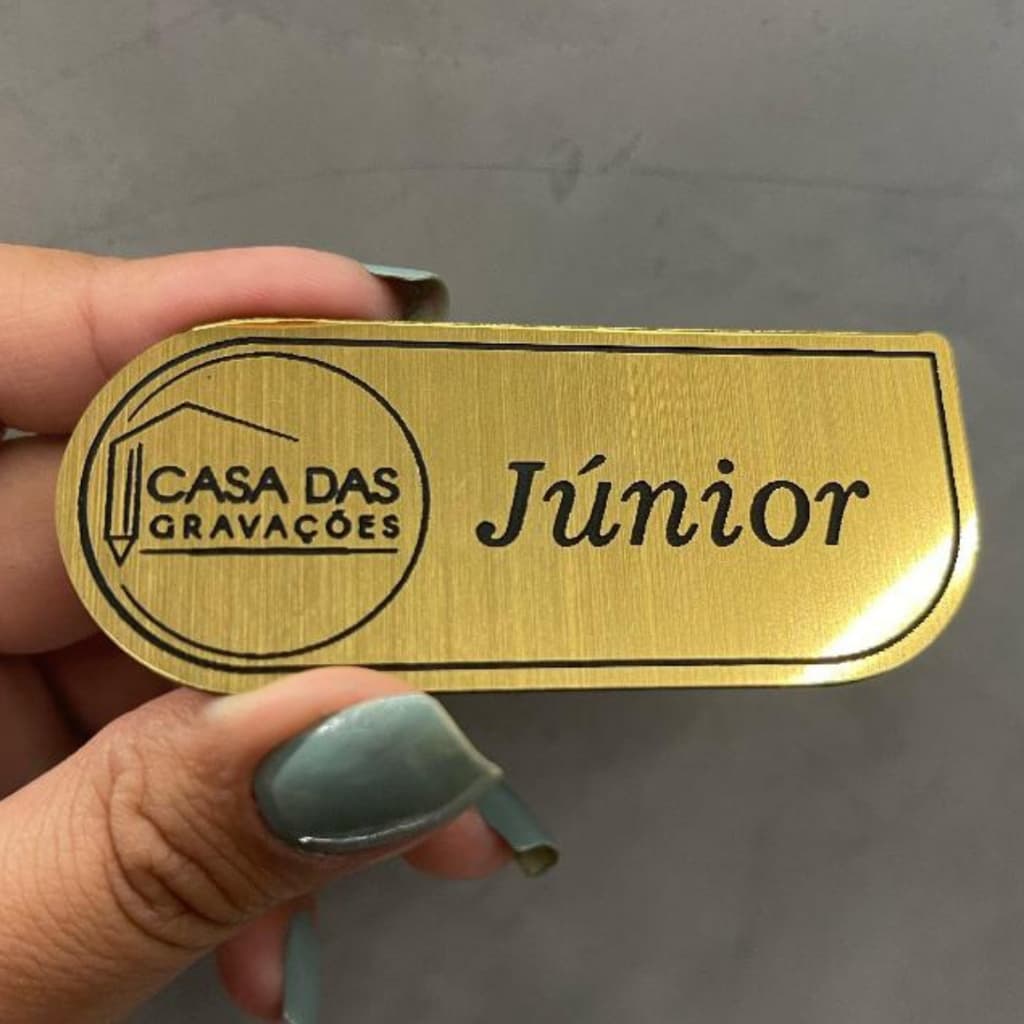 Broche Crachá Personalizado Magnético Profissional Luxo Imã Botton