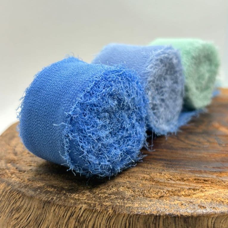 Fita Rústica Chiffon 2cm x 5m Decoração Caixa Padrinhos Casamento Convites Enfeite