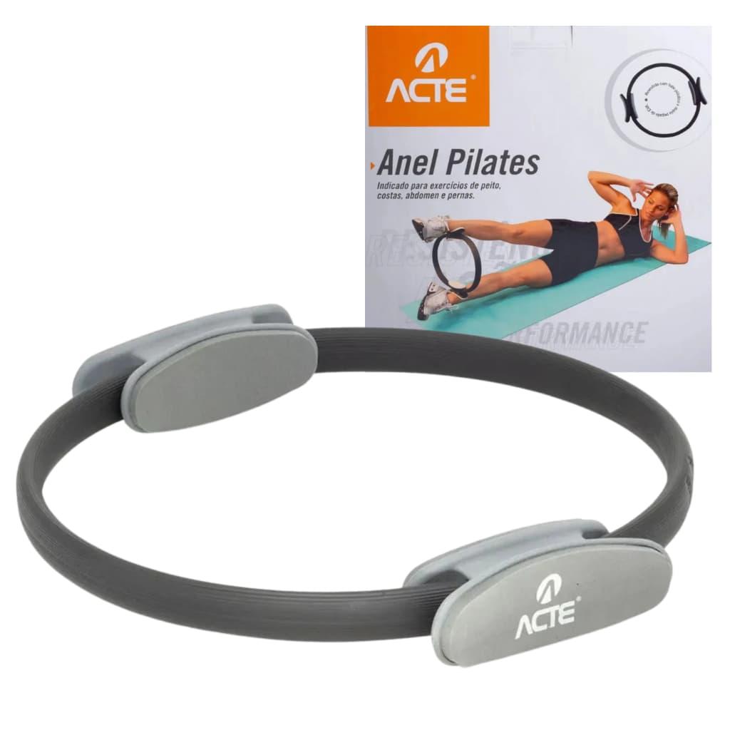 Anel Pilates Flexível Fisioterapia Exercício Yoga Acte Sport