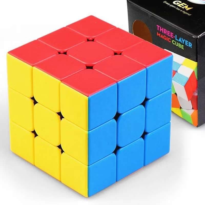 Cubo Mágico Anti-stress 3x3x3 Interativo Profissional Speed Gold Edition