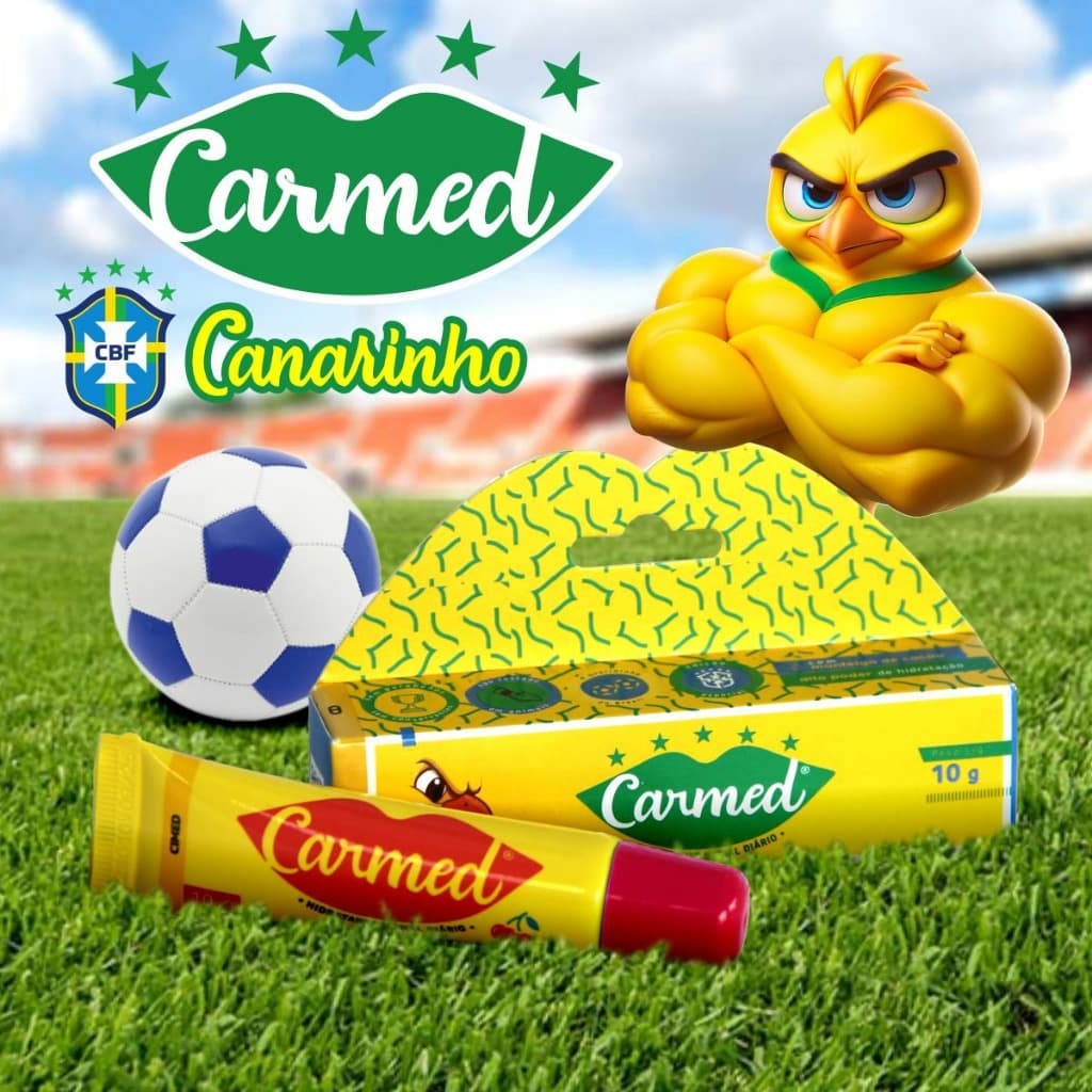Hidratante Labial Carmed Canarinho 10g Edição Limitada Raro
