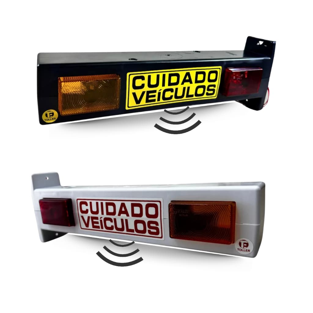 Sinalizador de garagem modelo sonoro bip Toller