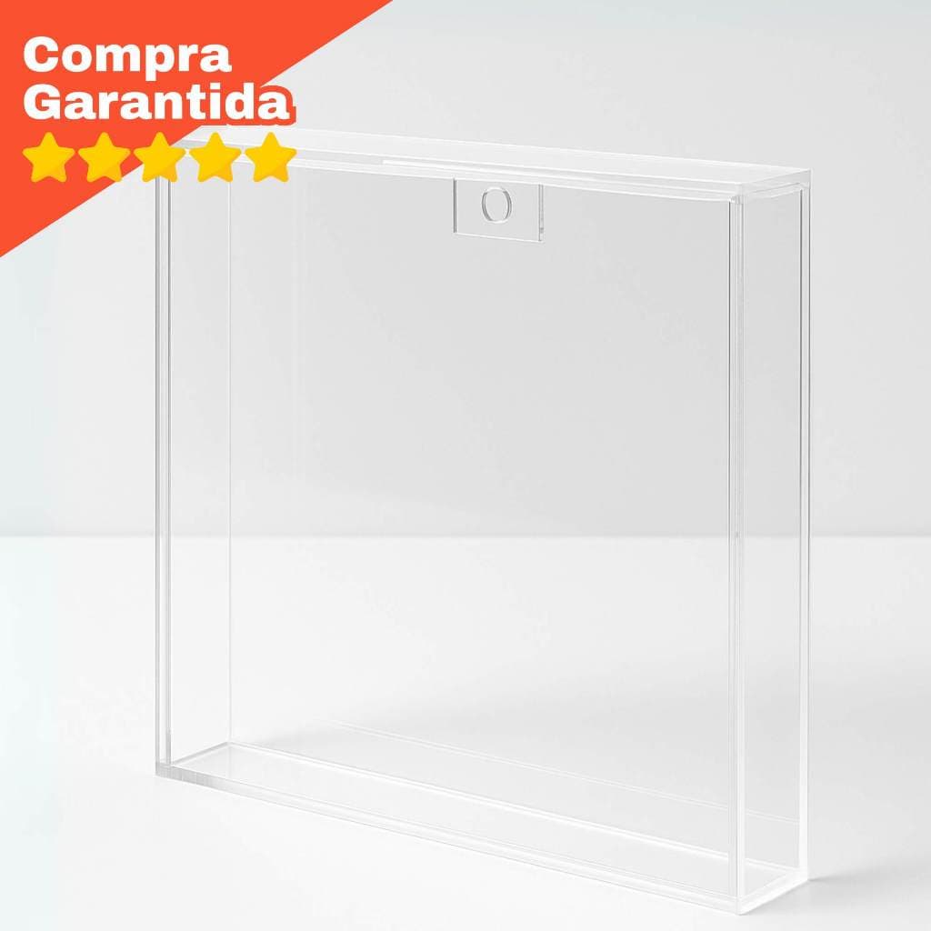 Moldura Caixa Acrílico Acrílica Quadro Porta Maternidade Mesa Parede