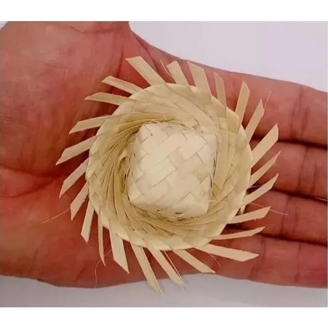 KIT 20 Mini Chapéu de Palha Miniatura Festa junina julina DESFIADOS