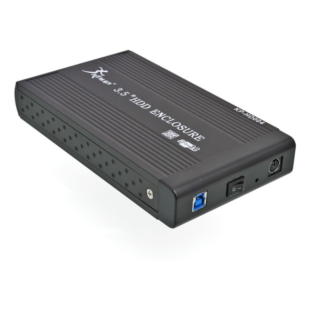 Case Para Hd Sata 3,5 Usb 3.0 Gaveta Metal