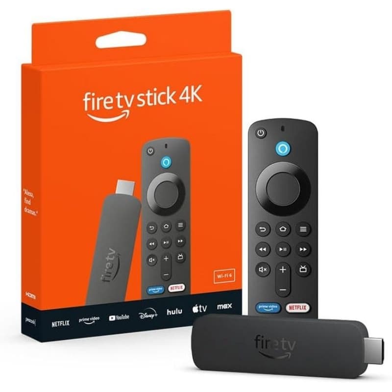 Fire Tv Stick 4k wifi 6 Com Alexa E Comandos De Tv