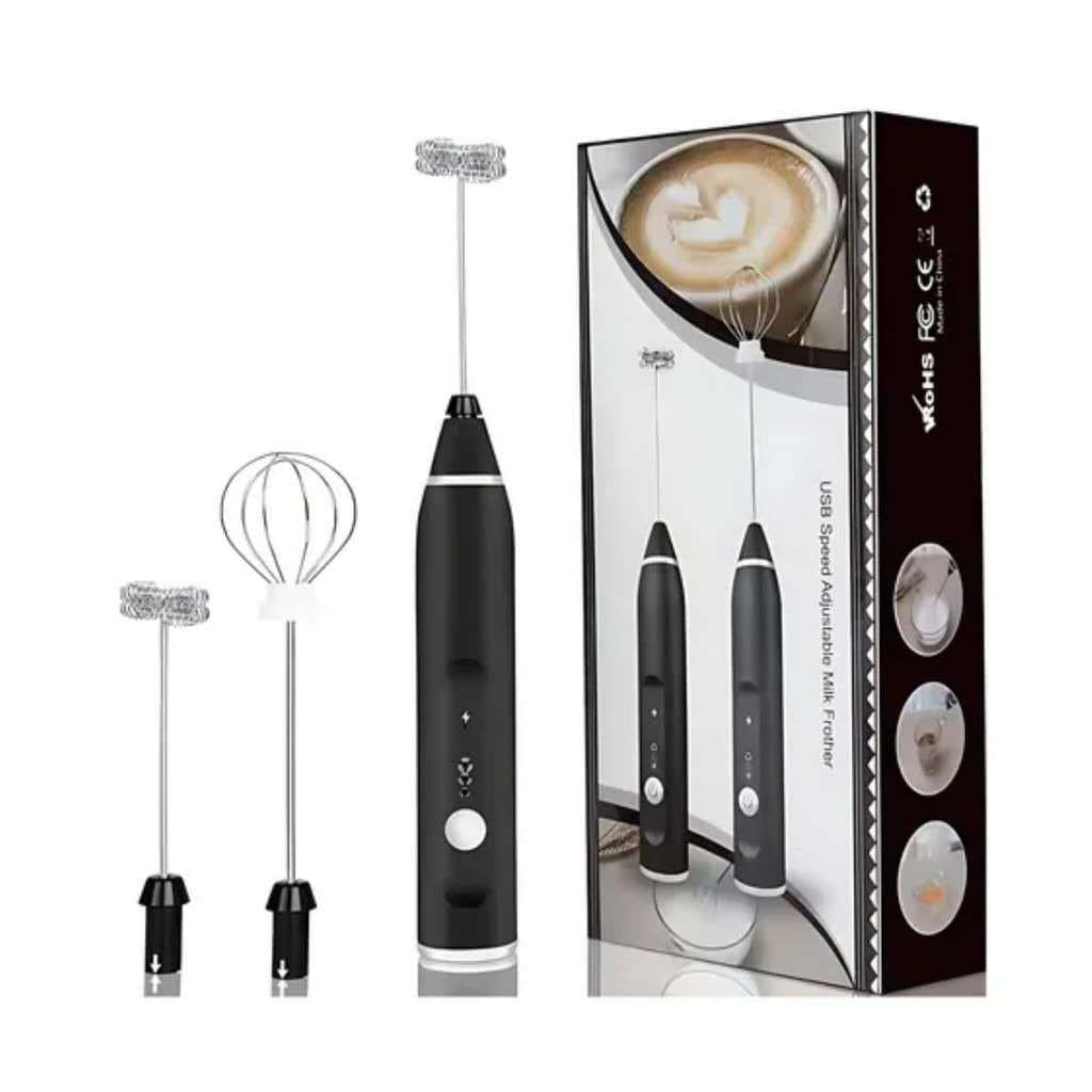 HYQ1851Batedor Misturador Mixer Elétrico para Bebidas Leite Café Clara de Ovos 2 EM 1 Facilida Vida