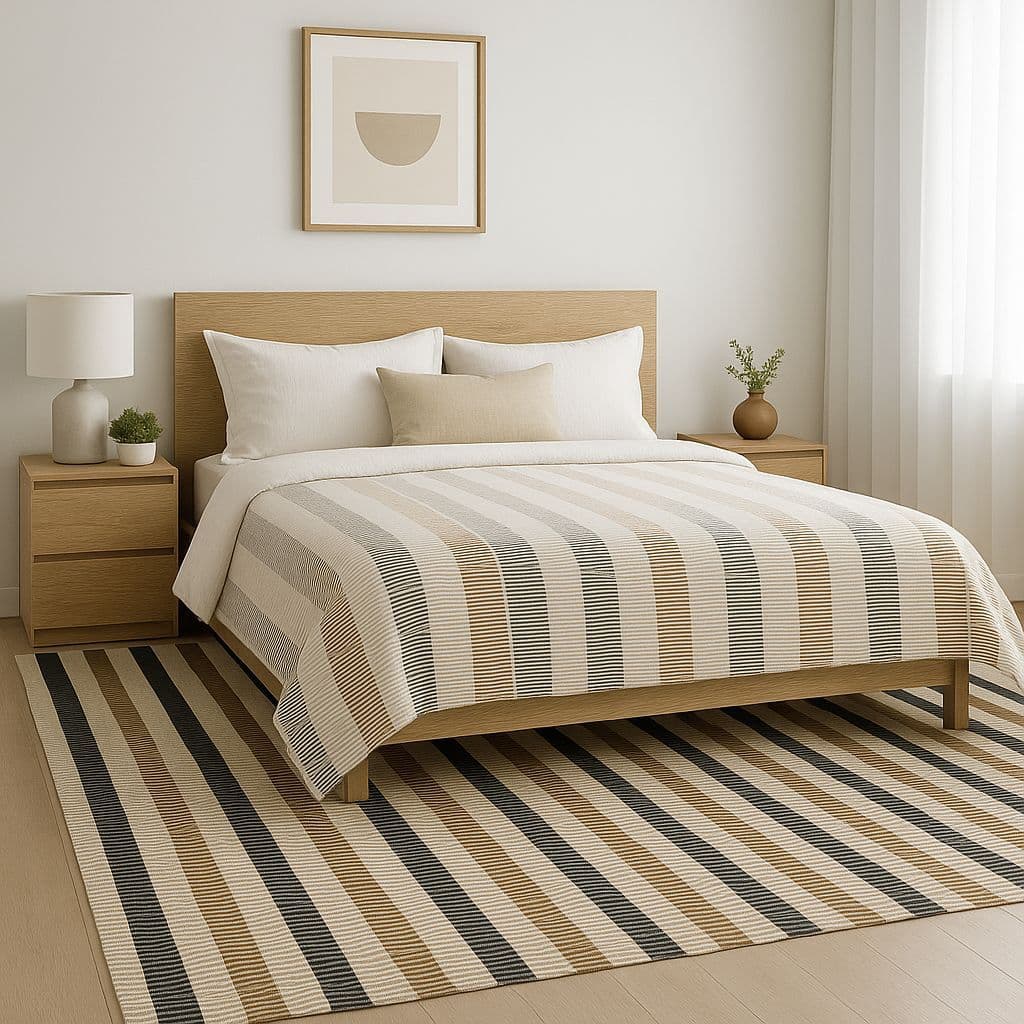 Tapete de Sala 100% algodão. Grosso e muito macio, pode ser lavado na máquina!