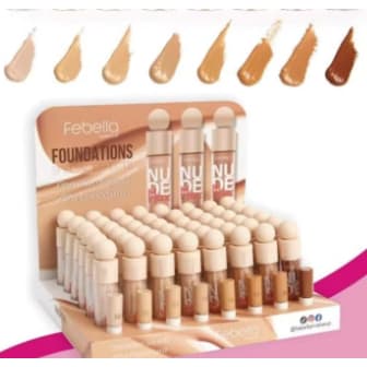 Corretivo Líquido Febella Nude Max – Alta Cobertura e Efeito Natural