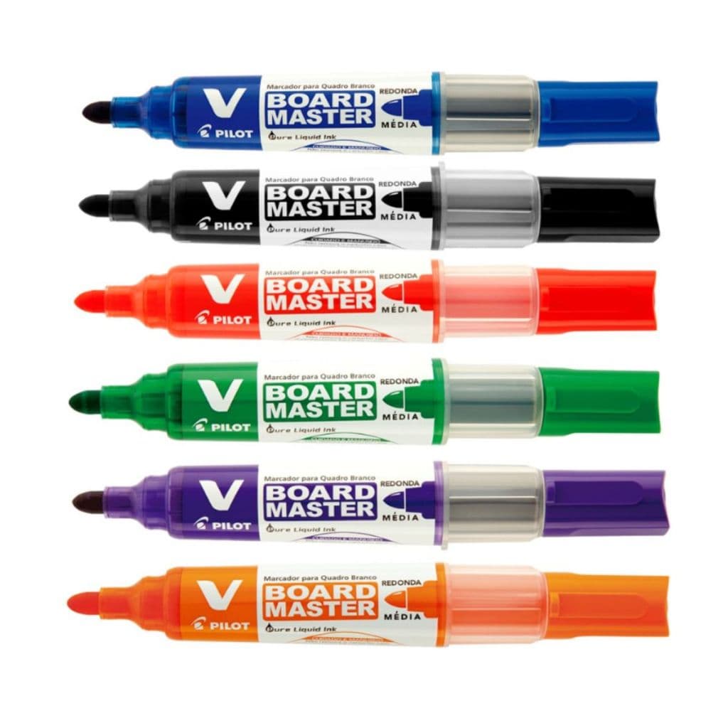 Marcador Para Quadro Branco V Board Master PILOT Recarregável.