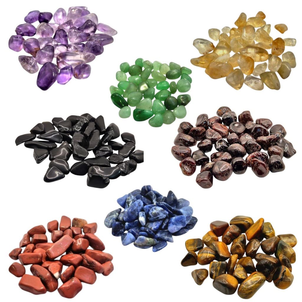 Pedra Rolada Mini Pacote 25g Diversos Modelos 100% Natural