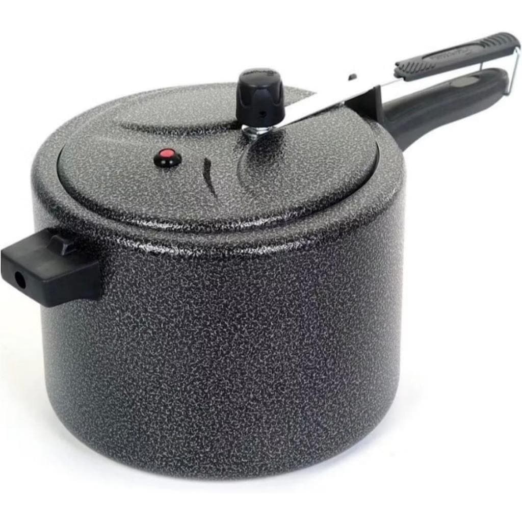 Panela de Pressão 7 Litros ASJ Preta Craqueada Envio Imediato