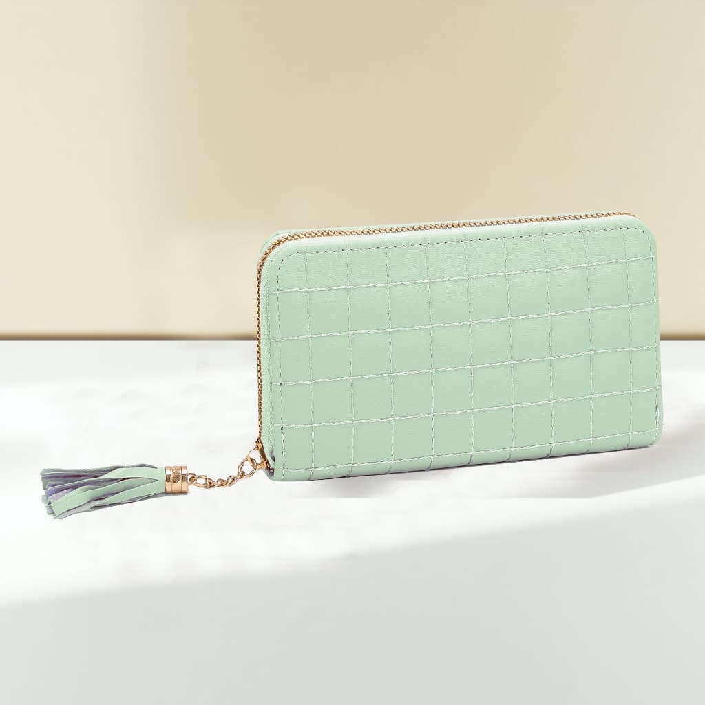 Carteira feminina com zíper Forever Coleção Deluxe LT270